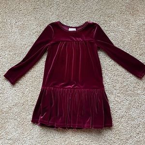 Cat & Jack burgundy dress